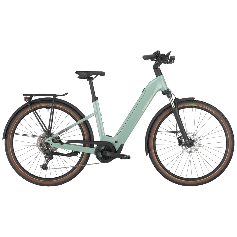 uPRISE Bikes Bergamont E-Horizon Sport 20 Wave 2025 Electric Hybrid Bike - Sage Green | Price match, 365 day return s, 18-Month Warranty, Finance Available & Free UK Delivery