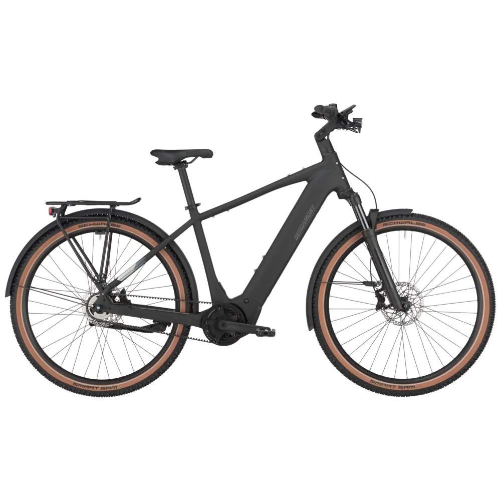 uPRISE Bikes Bergamont E-Horizon SUV 20 Belt 2025 Electric Hybrid Bike - Black Matt | Price match, 365 day return s, 18-Month Warranty, Finance Available & Free UK Delivery