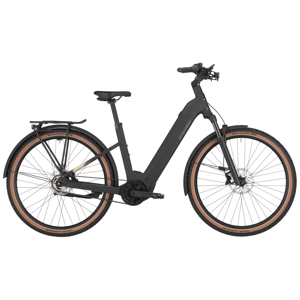 uPRISE Bikes Bergamont E-Horizon SUV 20 Belt Wave 2025 Electric Hybrid Bike - Black | Price match, 365 day return s, 18-Month Warranty, Finance Available & Free UK Delivery