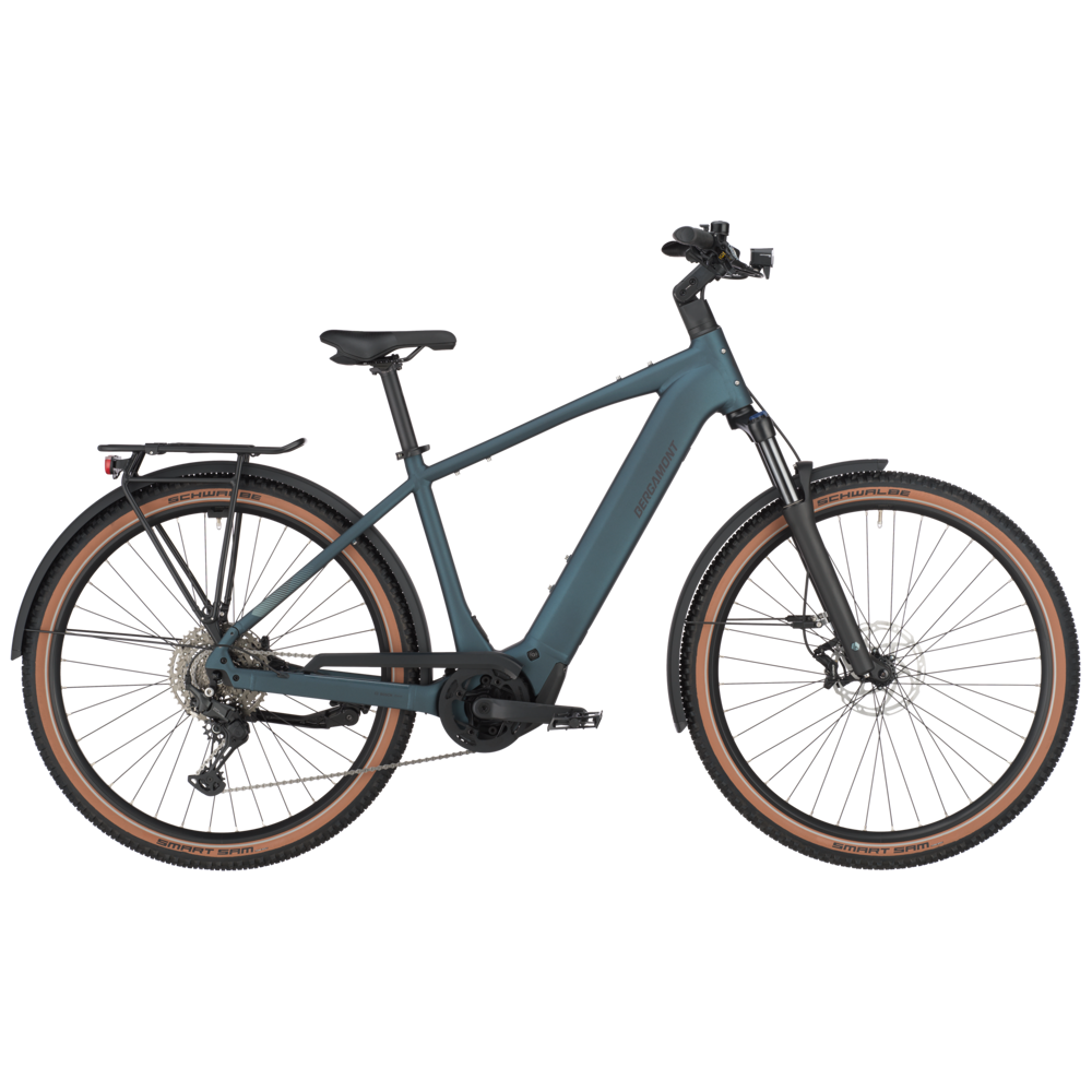 uPRISE Bikes Bergamont E-Horizon SUV 30 2025 Electric Hybrid Bike - Petrol Blue | Price match, 365 day return s, 18-Month Warranty, Finance Available & Free UK Delivery
