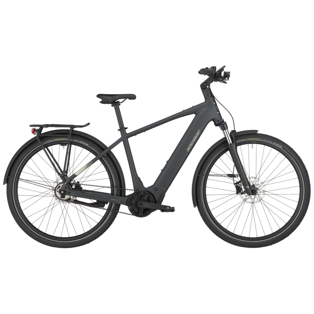 uPRISE Bikes Bergamont E-Horizon Tour 20 Belt 2025 Electric Hybrid Bike - Flaky Black | Price match, 365 day return s, 18-Month Warranty, Finance Available & Free UK Delivery