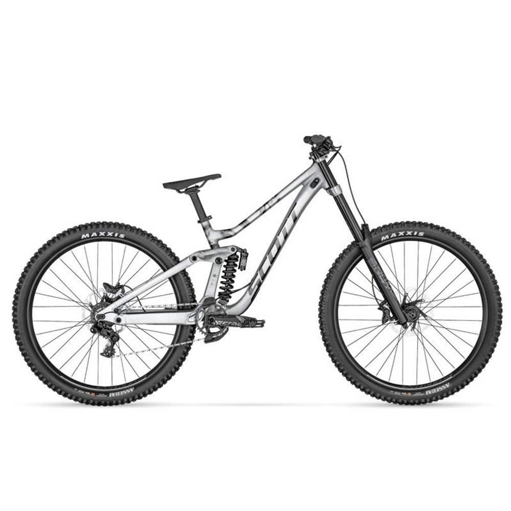 uPRISE Bikes Scott Gambler 20 27.5/29er 2025 Full Suspension MTB - Alloy Silver | Price match, 365 day return s, 18-Month Warranty, Finance Available & Free UK Delivery