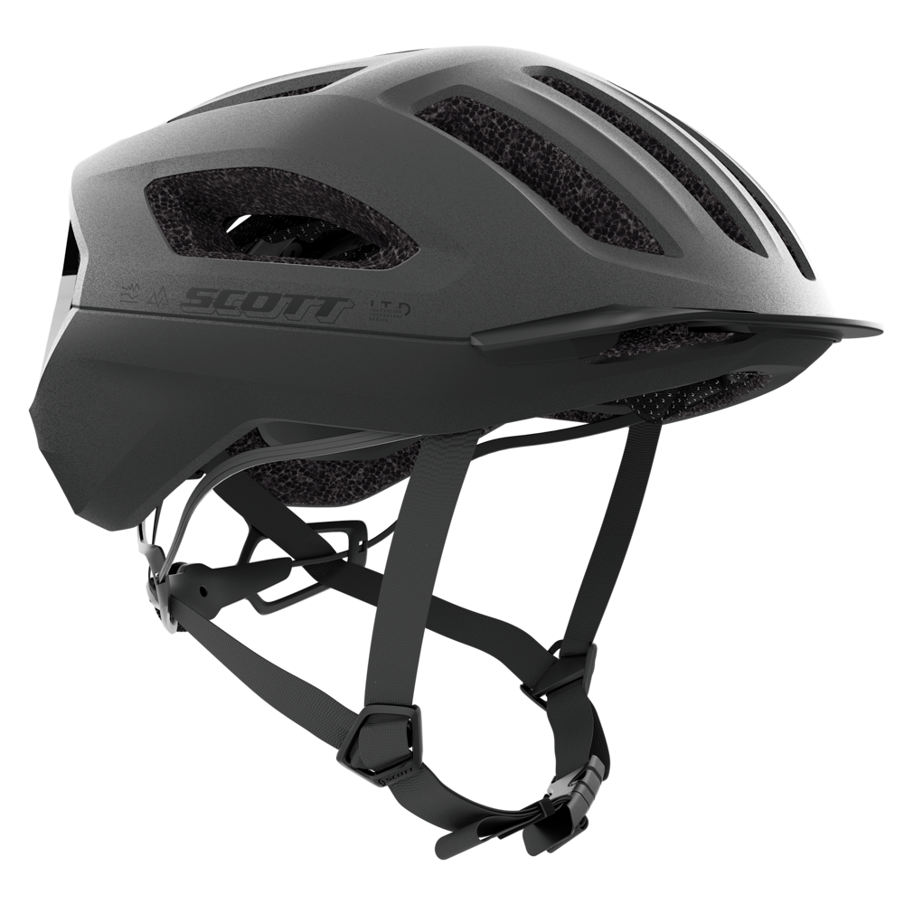 uPRISE Bikes Scott Sierra Mips XC/Gravel/Road Helmet - Granite Black | Price match, 365 day returns, 18-Month Warranty, Finance Available & Free UK Delivery