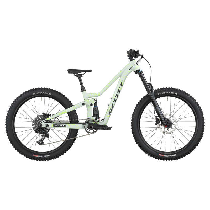 Scott Ransom 400 24w 2026 Kids Full Suspension MTB - Beryl Green