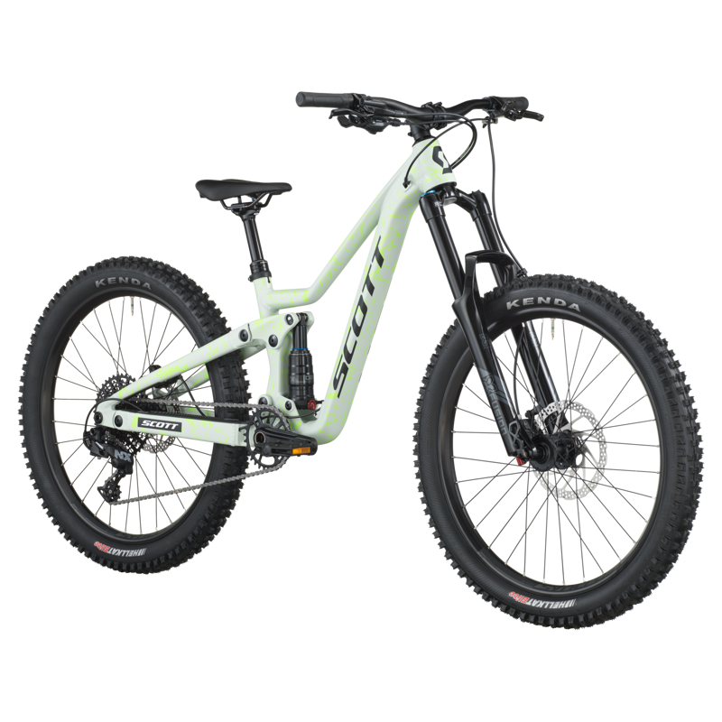 Scott Ransom 400 24w 2026 Kids Full Suspension MTB - Beryl Green-1
