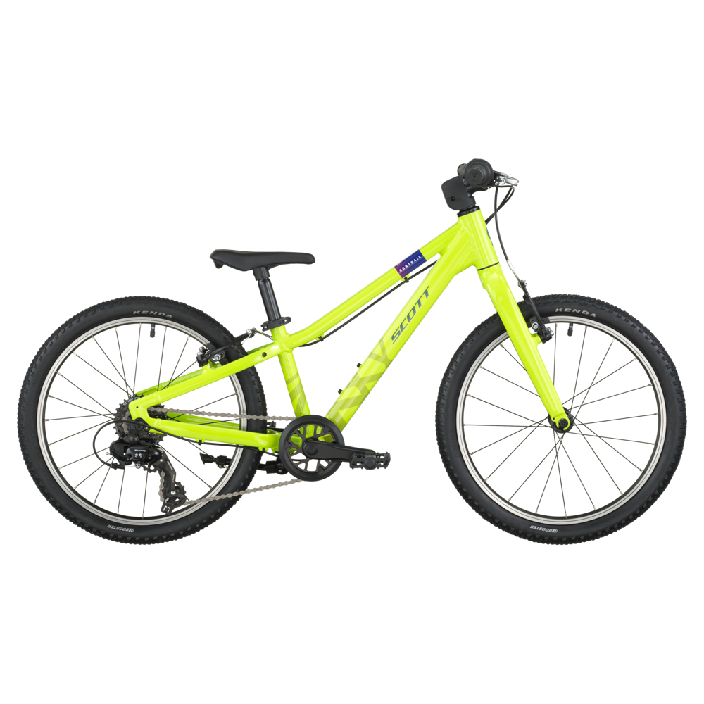 uPRISE Bikes Scott Contrail 200 20w 2026 Kids Bike - Sulphur Green | Price match, 365 day return s, 18-Month Warranty, Finance Available & Free UK Delivery