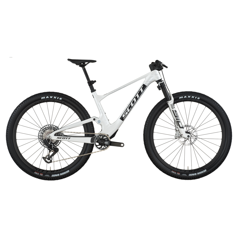 uPRISE Bikes Scott Spark RC World Cup EVO 29er 2026 Full Sus Mountain Bike - White | Price match, 365 day return s, 18-Month Warranty, Finance Available & Free UK Delivery