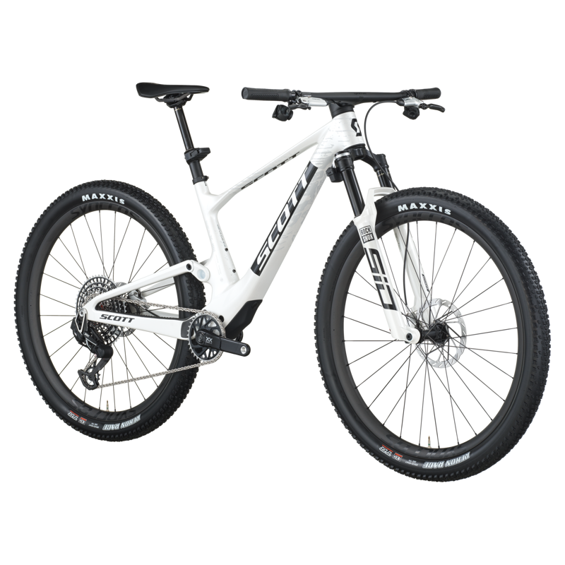 Scott Spark RC World Cup EVO 29er 2026 Full Sus Mountain Bike - White-1