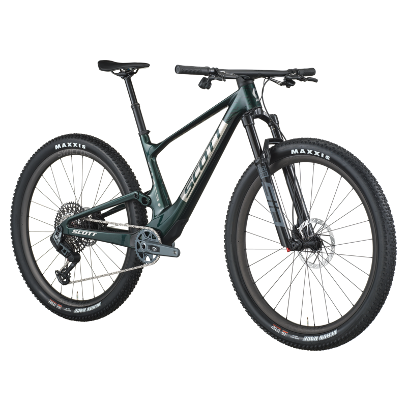 Scott Spark RC Team Issue 2026 Full Sus Mountain Bike - Twinkle Green-1