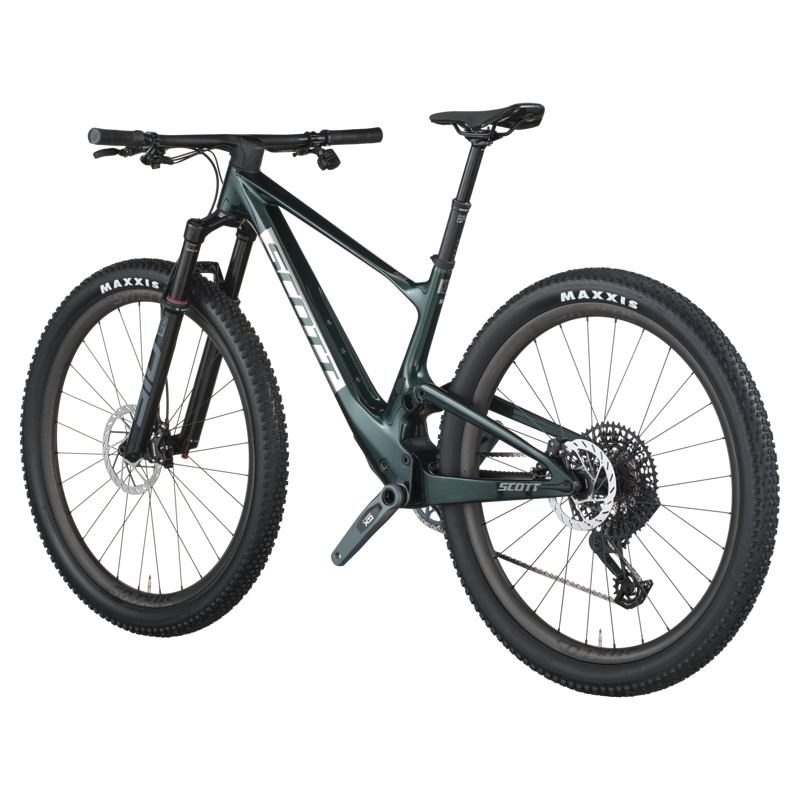 Scott Spark RC Team Issue 2026 Full Sus Mountain Bike - Twinkle Green-2