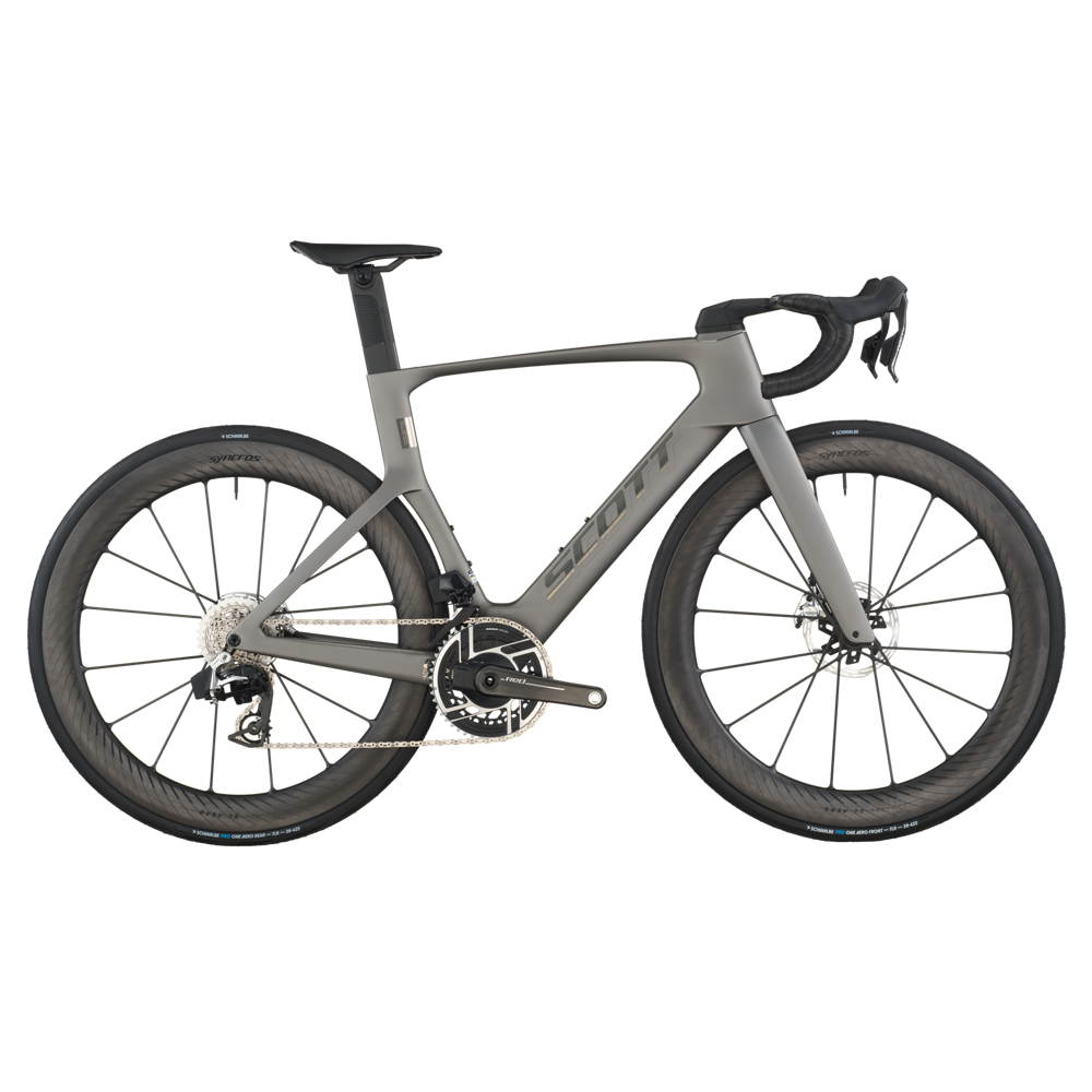 uPRISE Bikes Scott Foil RC Ultimate 2026 Carbon Aero Road Bike - Tungsten Grey | Price match, 365 day return s, 18-Month Warranty, Finance Available & Free UK Delivery