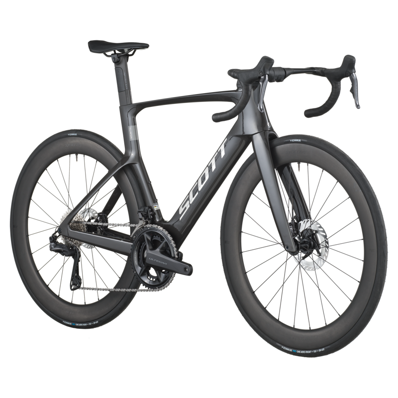 Scott Foil RC 10 2026 Carbon Aero Road Bike - Carbon Black-1