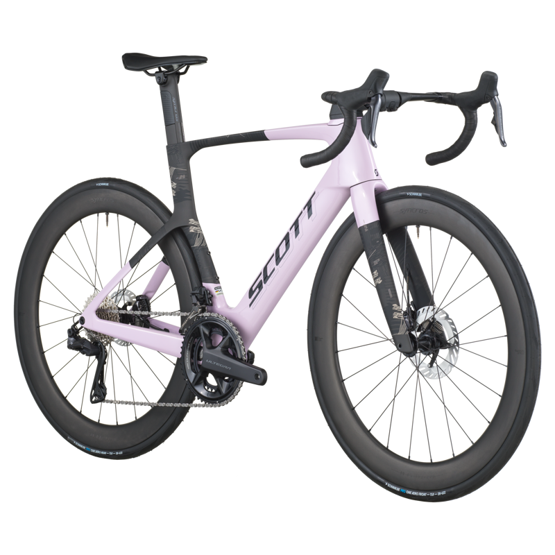 Scott Foil RC 10 2026 Carbon Aero Road Bike - Violet Pink/Carbon Black-1