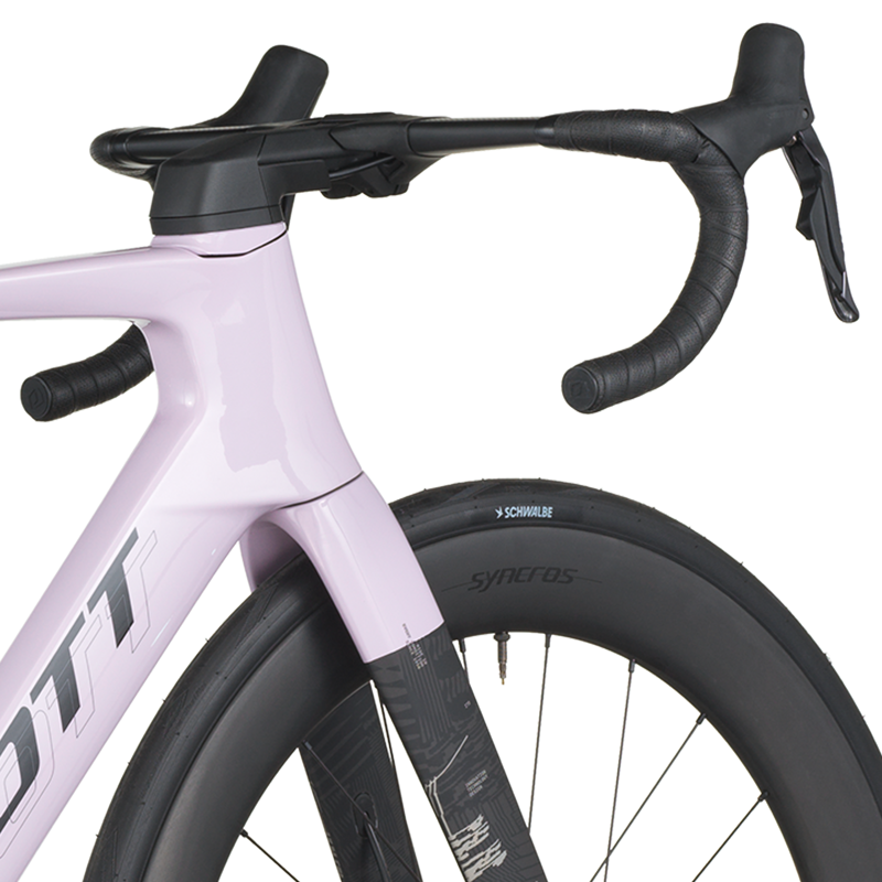 Scott Foil RC 10 2026 Carbon Aero Road Bike - Violet Pink/Carbon Black-4