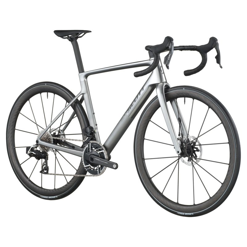 Scott Addict RC Ultimate 2026 Carbon Road Bike - Chrome Silver-1