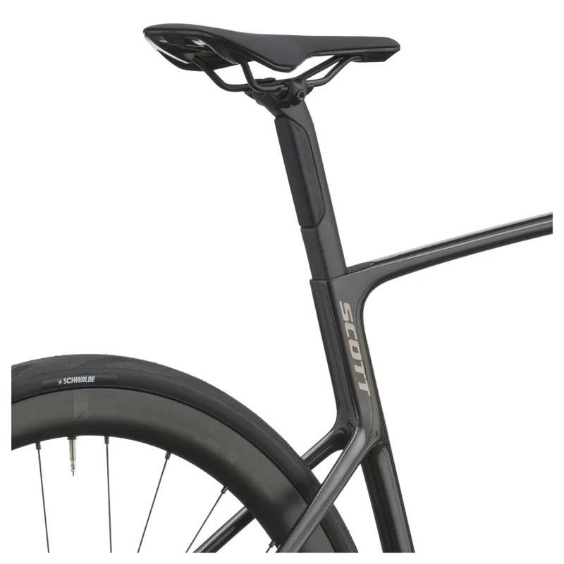 Scott Addict 20 2027 Carbon Endurance Road Bike - Carbon Black-7