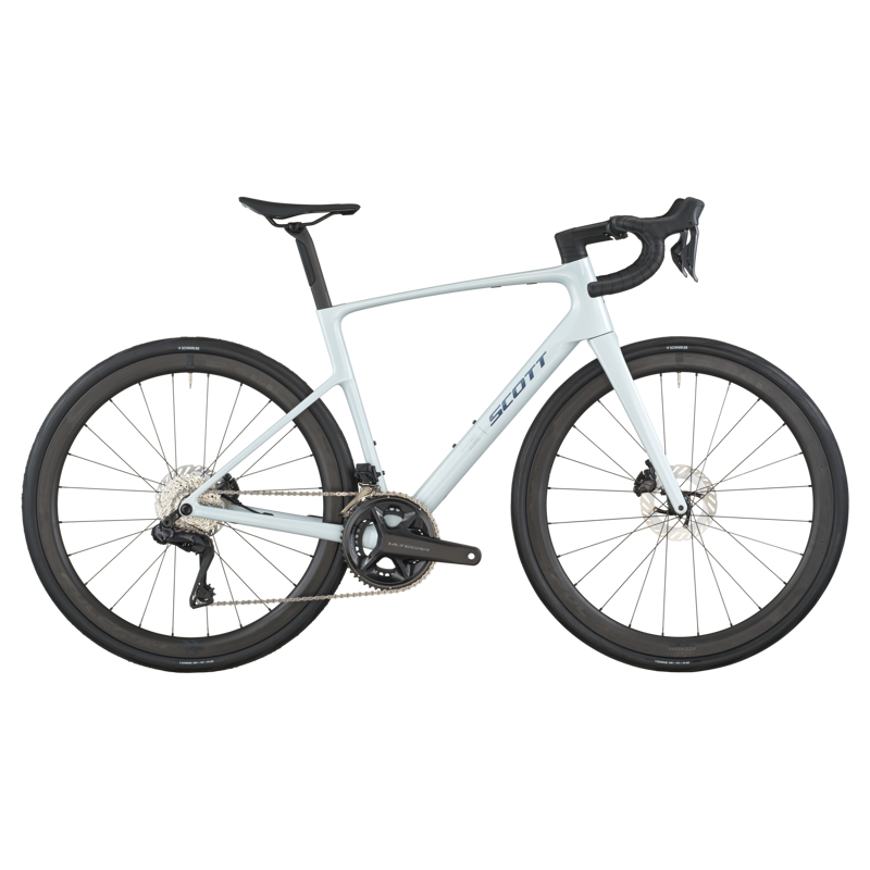 Scott Addict 20 2026 Carbon Endurance Road Bike - Cumulus White