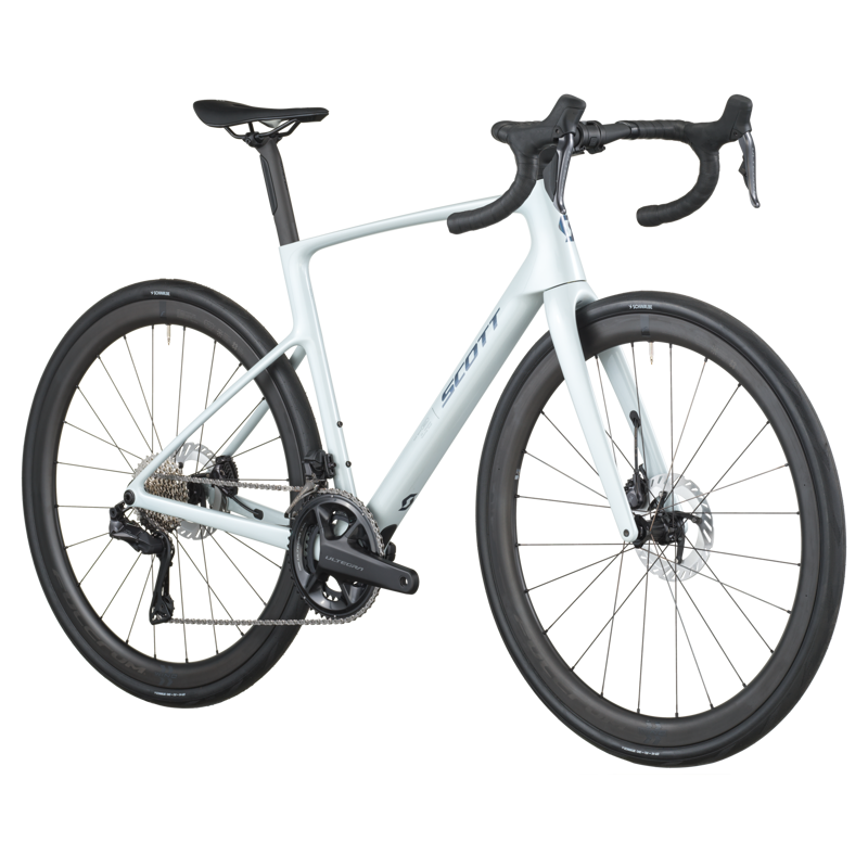 Scott Addict 20 2026 Carbon Endurance Road Bike - Cumulus White-1