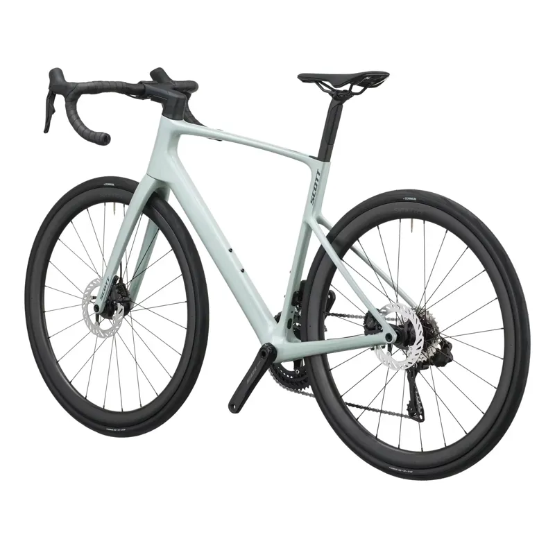 Scott Addict 30 2027 Carbon Endurance Road Bike - Sand Green-2