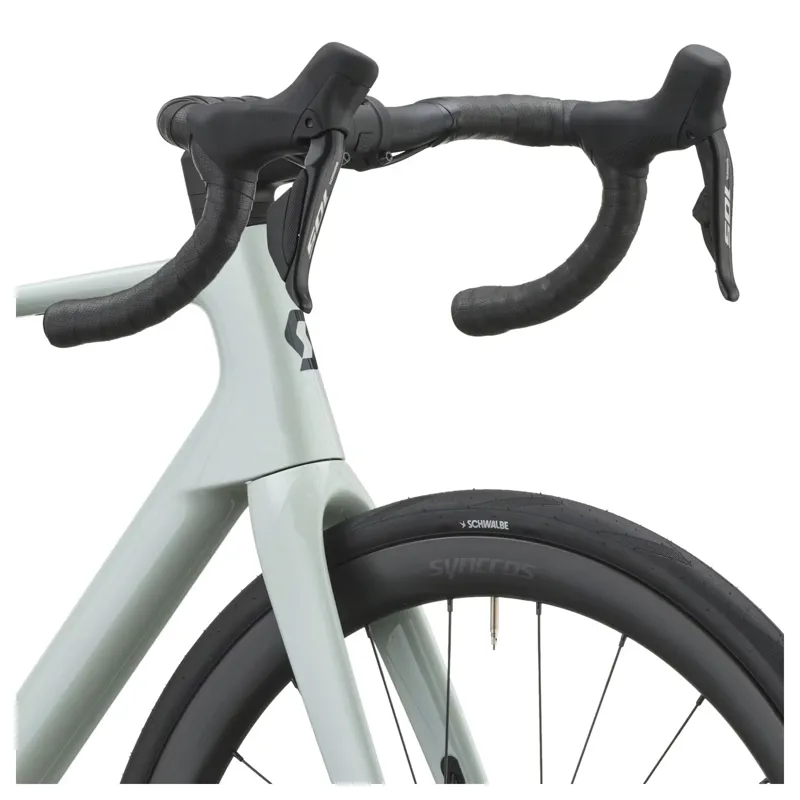 Scott Addict 30 2027 Carbon Endurance Road Bike - Sand Green-4