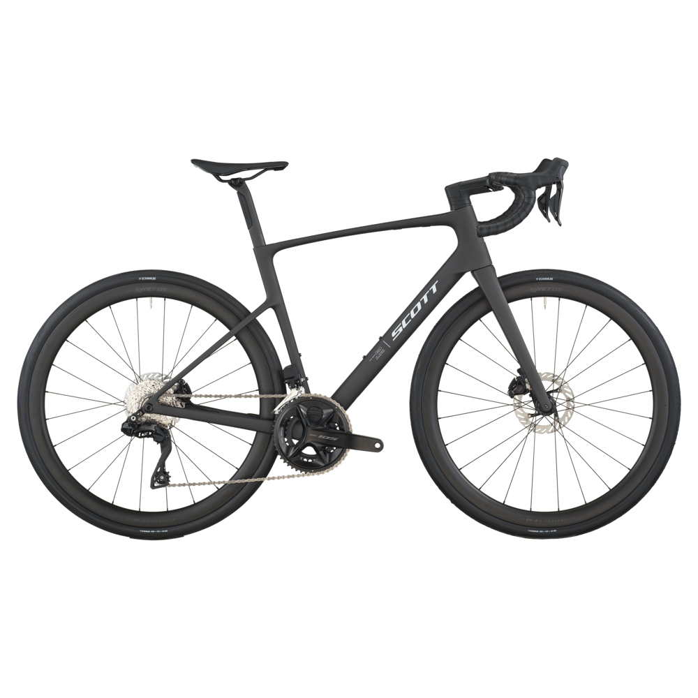 uPRISE Bikes Scott Addict 30 2026 Carbon Endurance Road Bike - Carbon Black | Price match, 365 day returns, 18-Month Warranty, Finance Available & Free UK Delivery