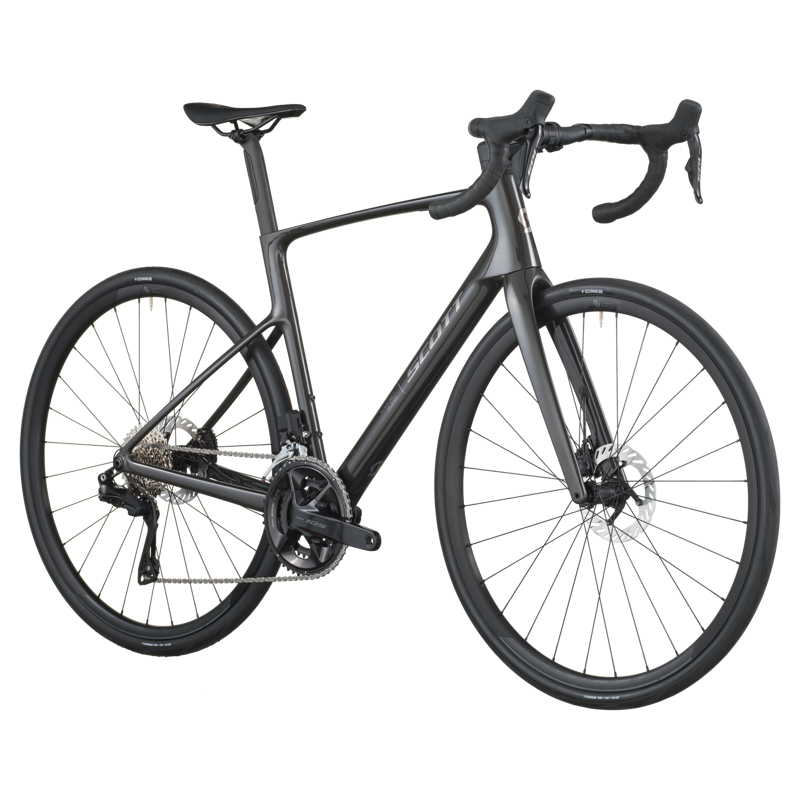 Scott Addict 40 2026 Carbon Endurance Road Bike - Carbon Black-1