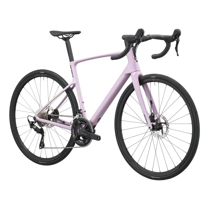 Scott Addict 50 2027 Carbon Endurance Road Bike - Mallow Pink-1