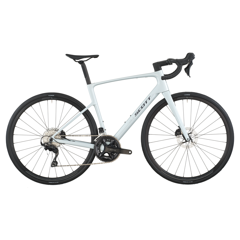 Scott Addict 50 2026 Carbon Endurance Road Bike - Cumulus White
