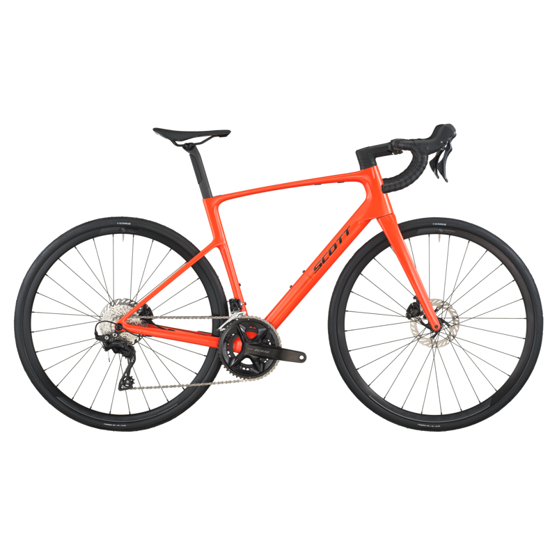 Scott Addict 50 2026 Carbon Endurance Road Bike - Flame Orange