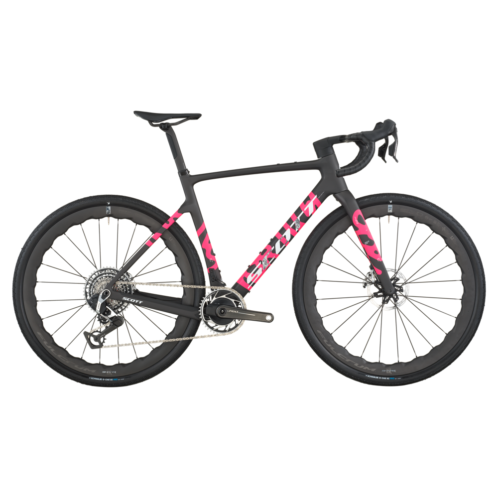 uPRISE Bikes Scott Addict Gravel RC 2026 Carbon Gravel Road Bike - Carbon Black | Price match, 365 day returns, 18-Month Warranty, Finance Available & Free UK Delivery