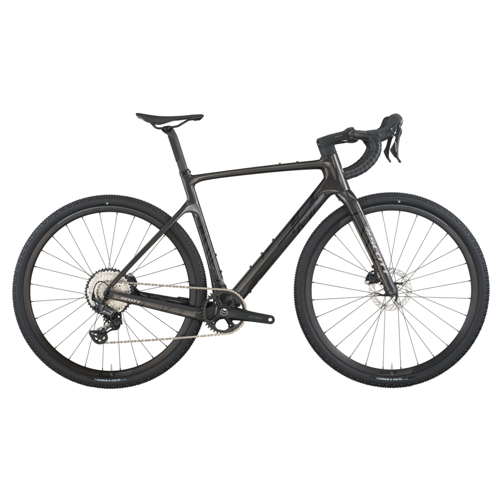 uPRISE Bikes Scott Addict Gravel 30 2026 Gravel Road Bike - Carbon Black | Price match, 365 day return s, 18-Month Warranty, Finance Available & Free UK Delivery