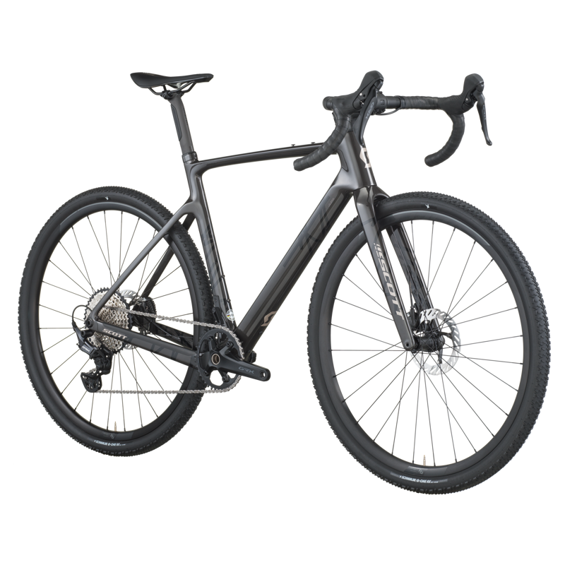 Scott Addict Gravel 30 2026 Gravel Road Bike - Carbon Black-1