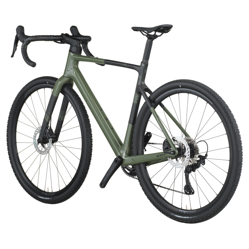 Scott Addict Gravel 40 2026 Carbon Gravel Road Bike - Wenge Green-2