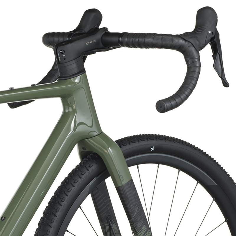Scott Addict Gravel 40 2026 Carbon Gravel Road Bike - Wenge Green-4