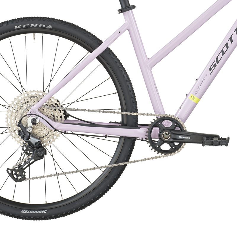 Scott Sub Cross 10 Slope 2026 Hybrid Bike - Violet Pink-3