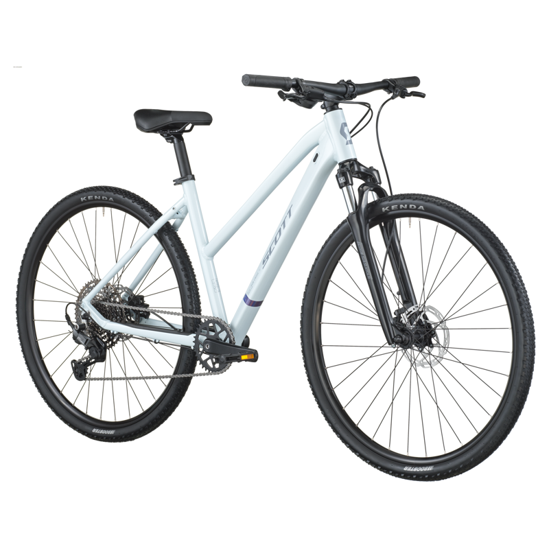 Scott Sub Cross 20 Slope 2026 Hybrid Bike - Cumulus White-1