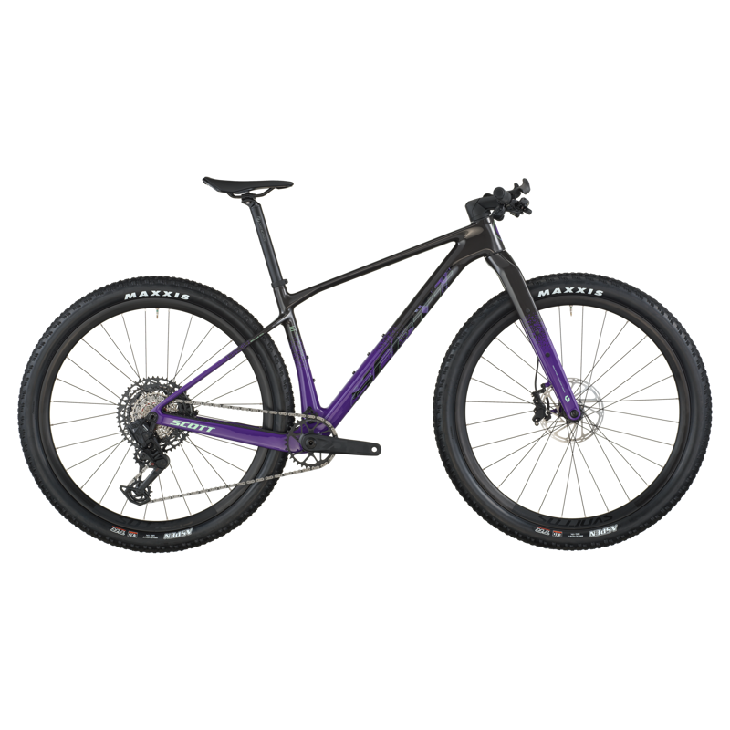 Scott Scale Gravel 10 2026 Rigid Mountain Bike - Black/Indigo Purple