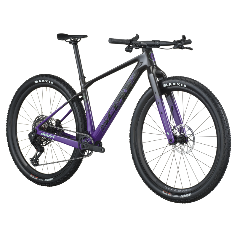 Scott Scale Gravel 10 2026 Rigid Mountain Bike - Black/Indigo Purple-1