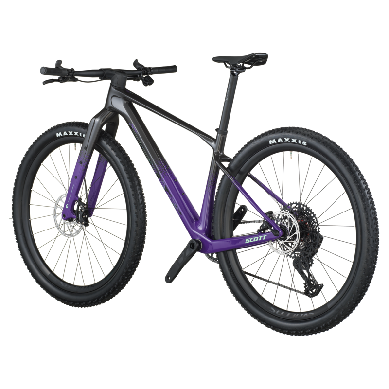 Scott Scale Gravel 10 2026 Rigid Mountain Bike - Black/Indigo Purple-2