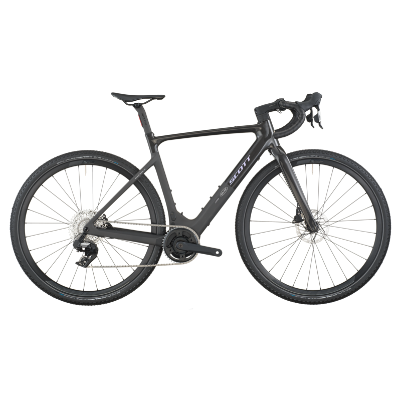 Scott Solace Gravel 30 2026 Electric Gravel Road Bike - Carbon Black