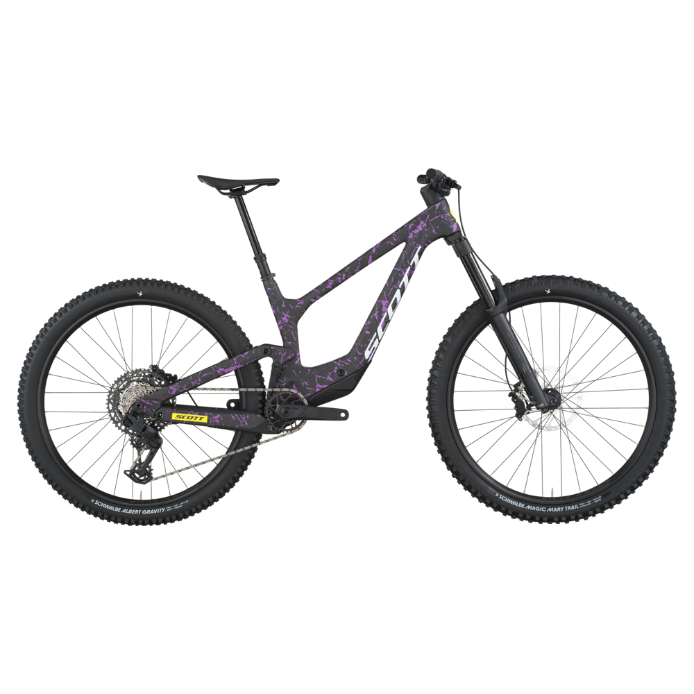 uPRISE Bikes Scott Ransom 920 2026 Carbon Full Sus MTB - Black/Crackle Purple | Price match, 365 day return s, 18-Month Warranty, Finance Available & Free UK Delivery