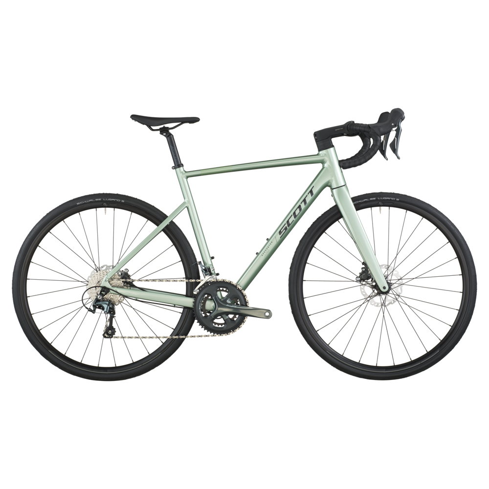 uPRISE Bikes Scott Speedster 20 2026 Endurance Road Bike - Reseda Green | Price match, 365 day returns, 18-Month Warranty, Finance Available & Free UK Delivery