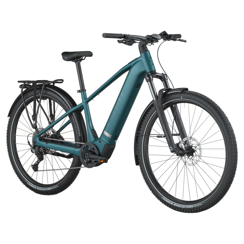 Scott Axis eRide 30 2026 Electric Hybrid Bike - Cypress Green-1