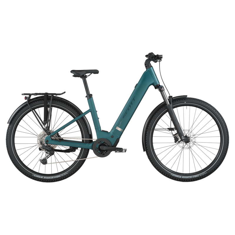 Scott Axis eRide 30 Wave 2026 Electric Hybrid Bike - Cypress Green
