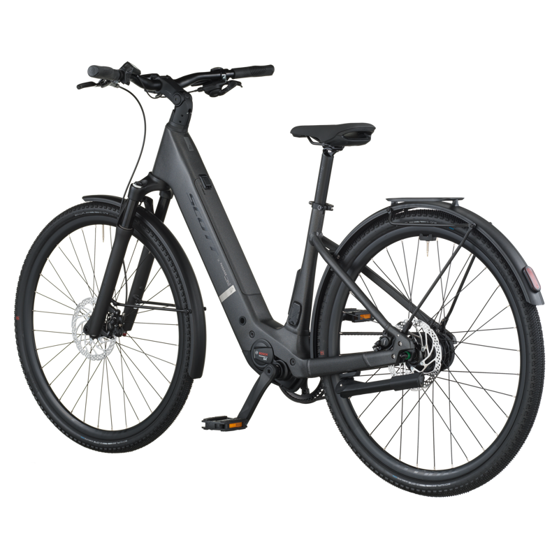Scott Passage 10 Belt Wave 2026 Electric Hybrid Bike - Midnight Grey-2