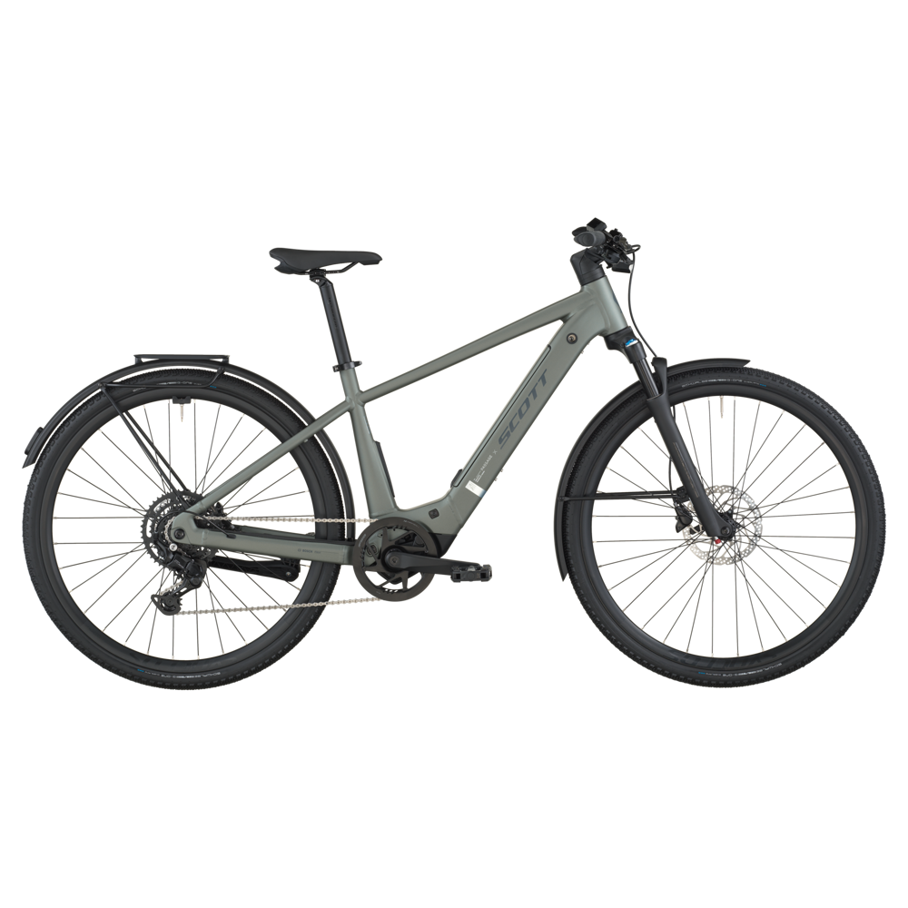 uPRISE Bikes Scott Passage 20 2026 Electric Hybrid Bike - Highland Green | Price match, 365 day return s, 18-Month Warranty, Finance Available & Free UK Delivery