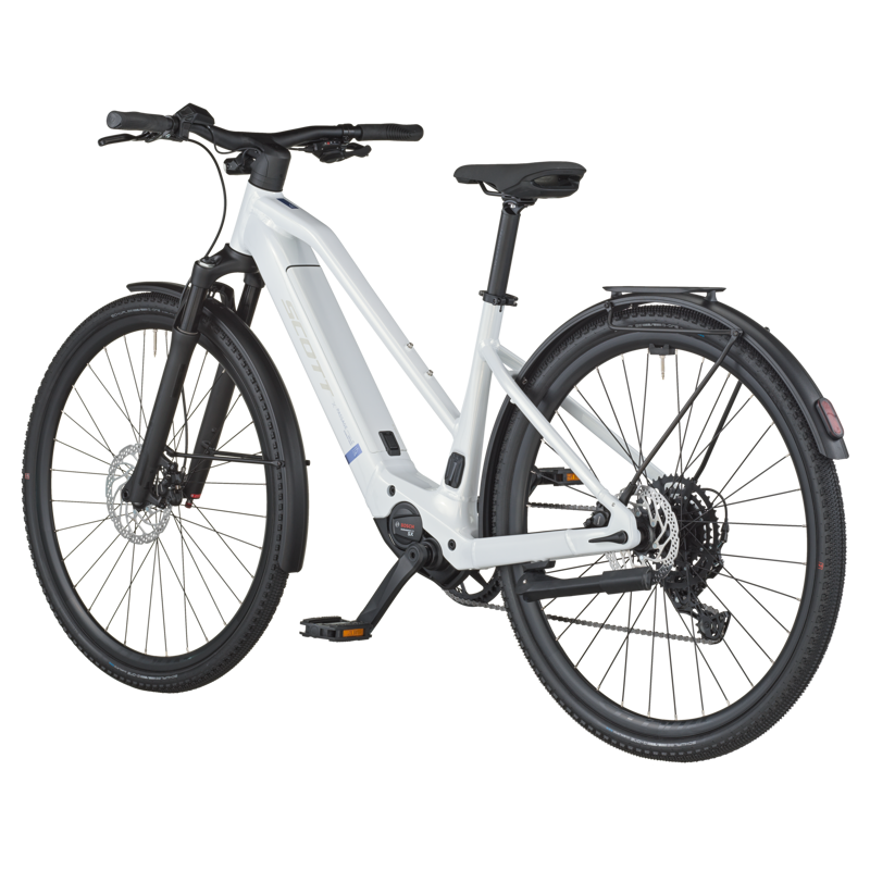 Scott Passage 20 Slope 2026 Electric Hybrid Bike - Bianco White-2