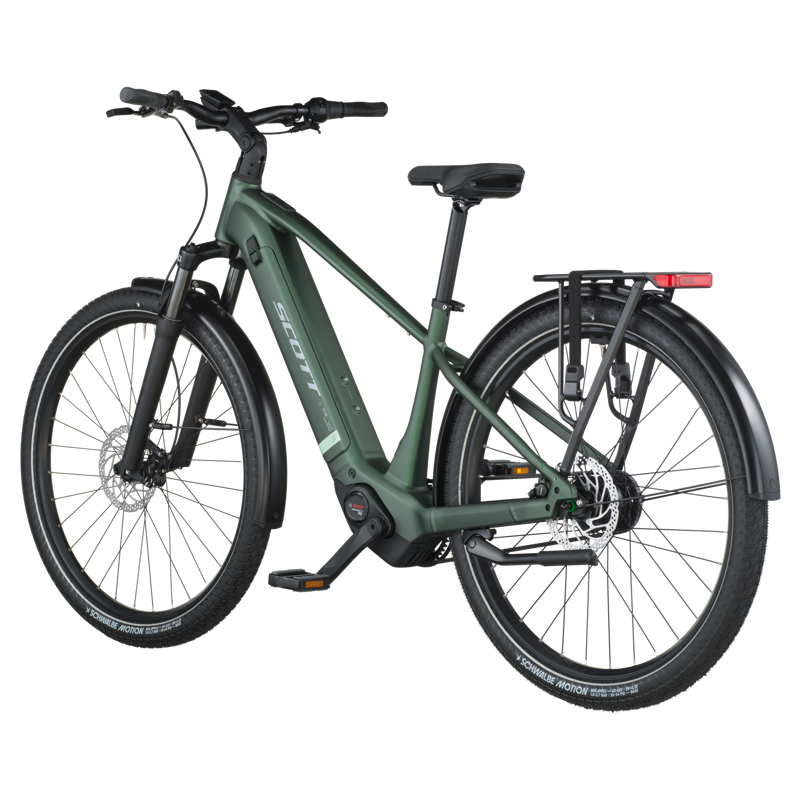 Scott Sub Tour 10 2026 Electric Hybrid Bike - Kelp Green-2