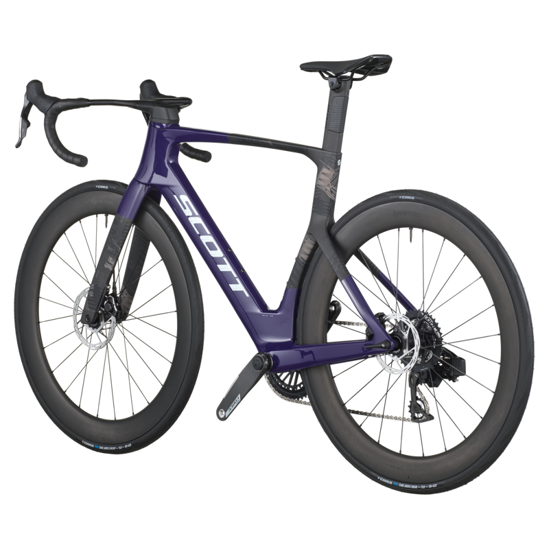 Scott Foil RC Team 2026 Carbon Aero Road Bike - Grape Purple/Black-2