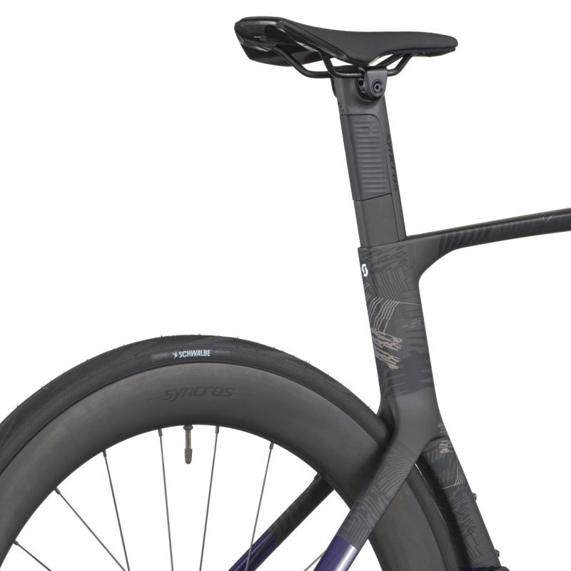 Scott Foil RC Team 2026 Carbon Aero Road Bike - Grape Purple/Black-5